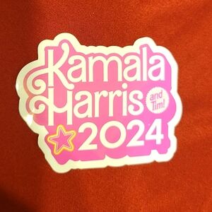 Kamala Harris 2024 Waterproof Vinyl Decal Bundle, 3-pk